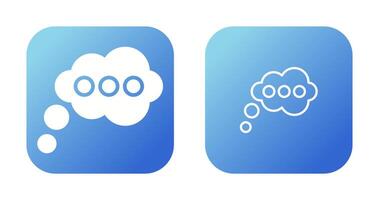 Thinking Vector Icon