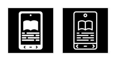 E book Reader Vector Icon