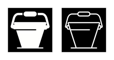 Bucket Vector Icon