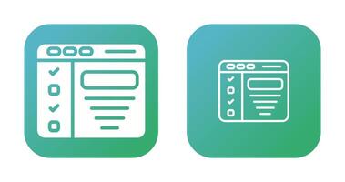 Design Brief Vector Icon