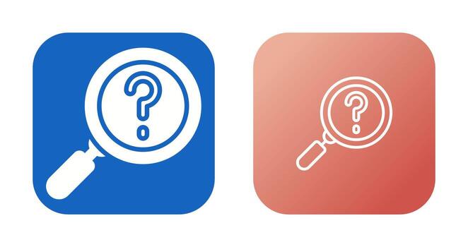 Problem Framing Vector Icon