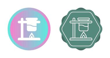 Bunsen Burner Vector Icon