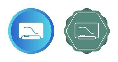 Interactive Whiteboard Vector Icon