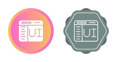 User Interface Vector Icon