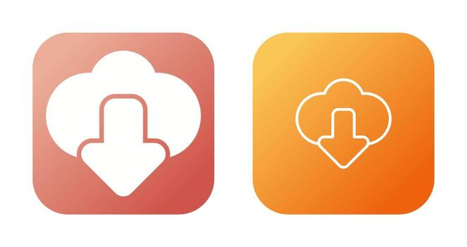 Cloud Computing Vector Icon