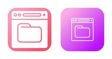 Browser Vector Icon