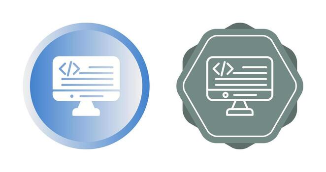 icono de vector de lenguaje de programación