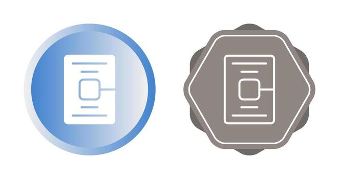 selección vector icono