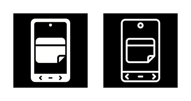 icono de vector de notas