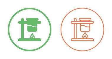 Bunsen Burner Vector Icon
