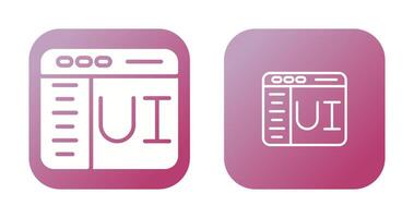 User Interface Vector Icon