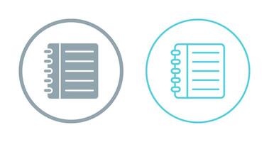 Textbook Vector Icon