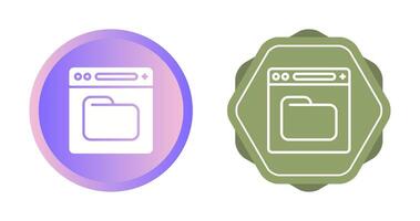 Browser Vector Icon