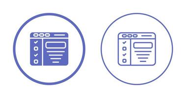 Design Brief Vector Icon