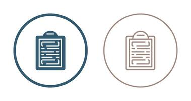 Clipboard Vector Icon