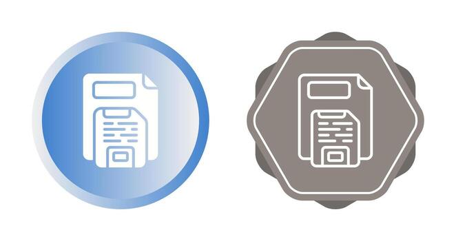 Save Button Vector Icon