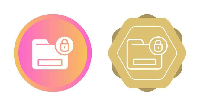 documento cifrado vector icono