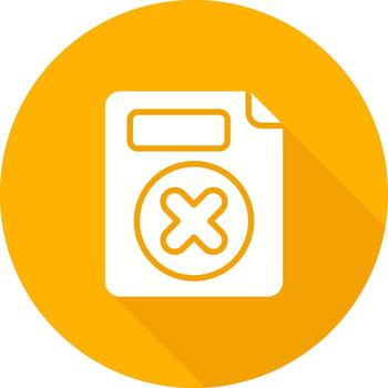 Eliminar botón vector icono