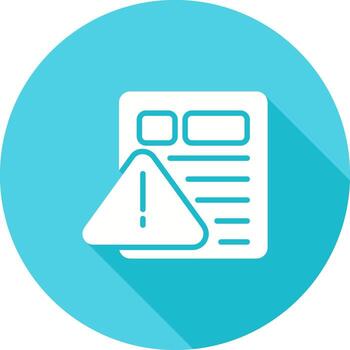 icono de vector de documento