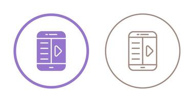 E-Book Reader Vector Icon
