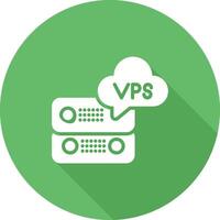 VPS Hosting Vector Icon