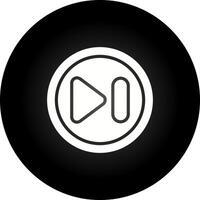 Next Track Button Vector Icon