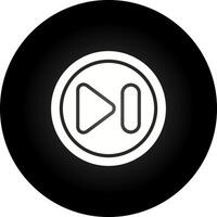 Next Track Button Vector Icon