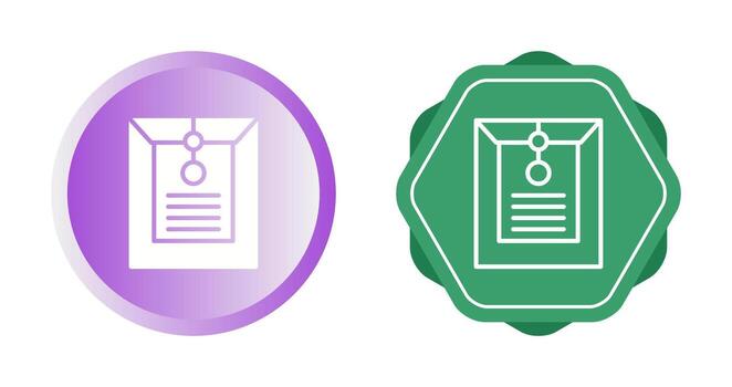 documento archivo vector icono