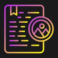 Document Thumbnail Vector Icon