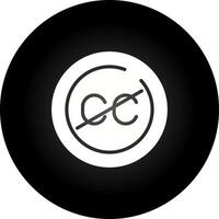 Closed Captions Circle Vector Icon