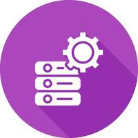 Database Management Vector Icon