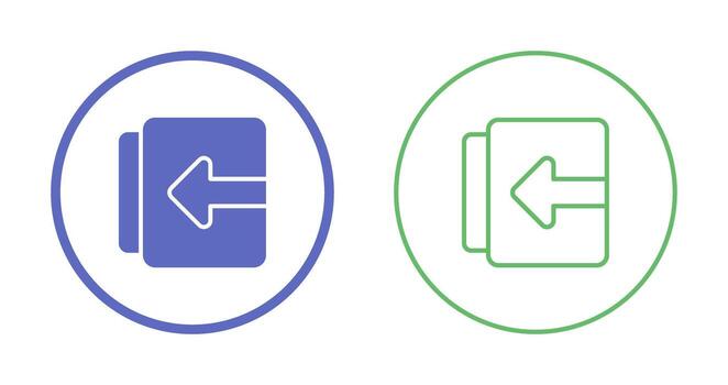 Document Import Vector Icon