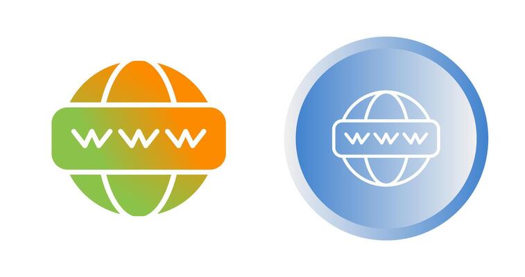 World Wide Web Vector Icon