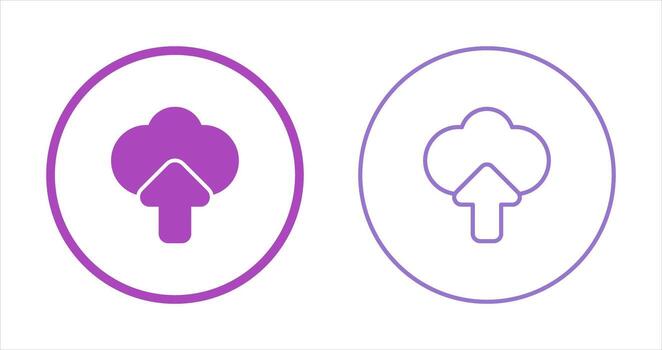 Cloud Computing Vector Icon