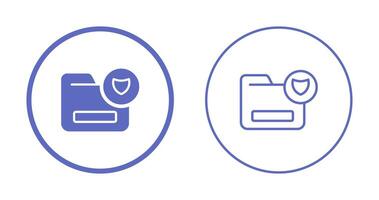 Document Security Vector Icon