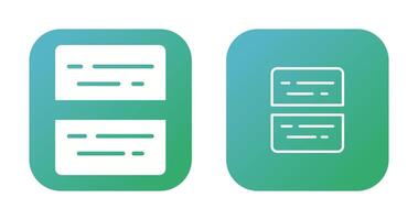 Document Split Vector Icon