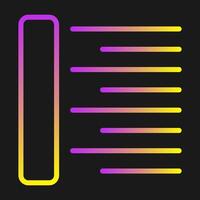 Align Vector Icon