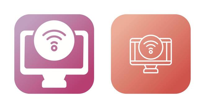 Computer Vector Icon