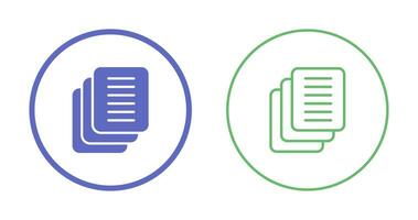 Document Version Control Vector Icon