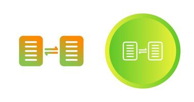 Document Sharing Vector Icon