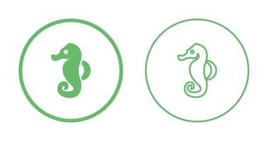 Seahorse Vector Icon