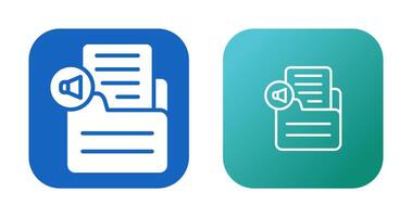 Document Insert Audio Vector Icon