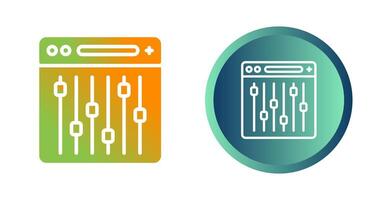 icono de vector de configuración