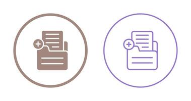 Document Add Vector Icon