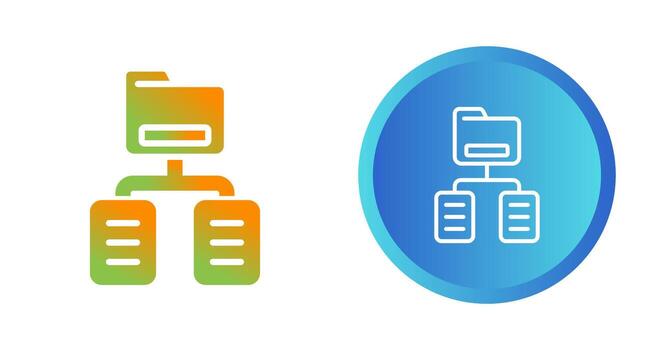 documento clasificación vector icono