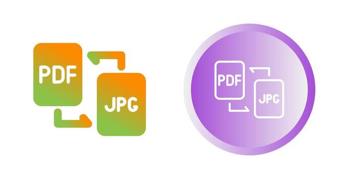 Document Conversion Vector Icon