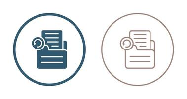 Document Undo Vector Icon