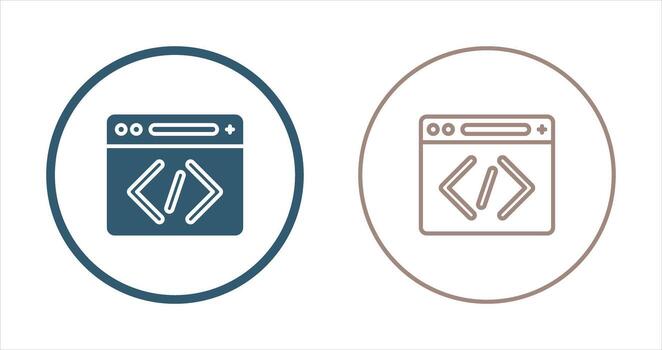 Coding Vector Icon
