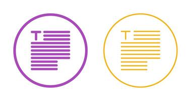 Typography Vector Icon