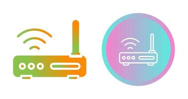 Wi-Fi Router Vector Icon